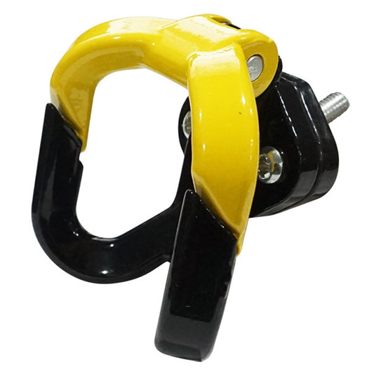 2 PCS Pedal Electric Car Motorcycle Modified Helmet Universal Double Hook, Yellow, Red, Orange, Blue, Black, Black+White