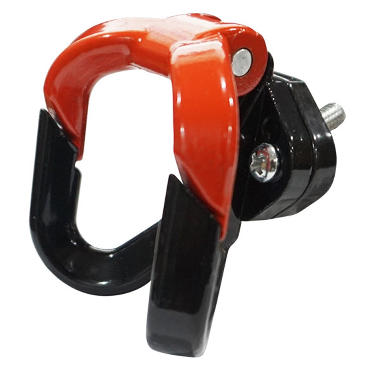 2 PCS Pedal Electric Car Motorcycle Modified Helmet Universal Double Hook, Yellow, Red, Orange, Blue, Black, Black+White