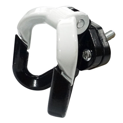 2 PCS Pedal Electric Car Motorcycle Modified Helmet Universal Double Hook, Yellow, Red, Orange, Blue, Black, Black+White