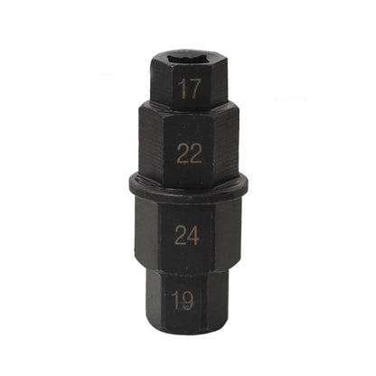Motorcycle Wheel Axle Disassembly Tool Front Wheel Spindle Removal Wrench Disassembly Sleeve Hex Socket