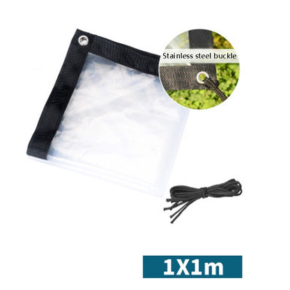 Balcony Windows Transparent Rainproof Cloth Plants Insulation Anti-Bird Thick Windshield, 1x1m Film Shed, 2x1m Film Shed, 2x2m Film Shed, 2x3m Film Shed, 2x4m Film Shed, 2x5m Film Shed, 0.9x1m Soft Glass, 1x1.8m Soft Glass, 2x1.8m Soft Glass�����������...