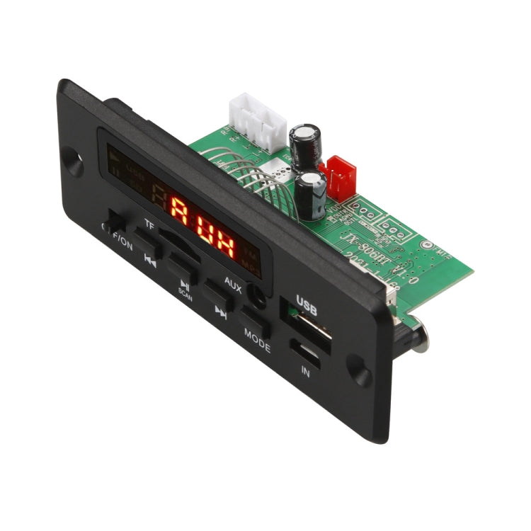 12V Folder Play With Power Amplifier MP3 Decoding Board With Recording Call Loss Motherboard With Bluetooth, MP3 Decoding Board