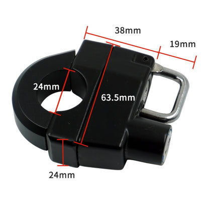 Motorcycle Helmet Lock Electric Door Oil Cover Head Lock, BS-ZH