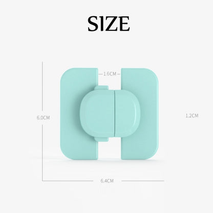 5 PCS Baby Refrigerator Water Dispenser Safety Lock Baby Safety Products, Blue, Pink, White