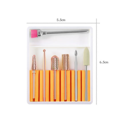 Nail Art Ceramic Tungsten Steel Alloy Grinding Heads Set Grinder Polishing Tool, GH-01, GH-02, GH-03, GH-05, GH-06, GH-07, GH-08, GH-09, GH-10