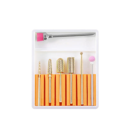Nail Art Ceramic Tungsten Steel Alloy Grinding Heads Set Grinder Polishing Tool, GH-01, GH-02, GH-03, GH-05, GH-06, GH-07, GH-08, GH-09, GH-10