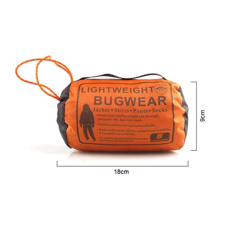 Camping Adventure Anti-Mosquito Suit Summer Fishing Breathable Mesh Clothes, Specification:, Anti-mosquito Clothing, Anti-mosquito Pants, 2 PCS Anti-mosquito Gloves, Mosquito Foot Cover, 2 PCS Mosquito Foot Cover, Four-piece