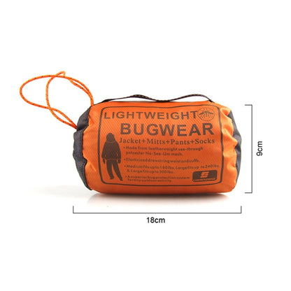 Camping Adventure Anti-Mosquito Suit Summer Fishing Breathable Mesh Clothes, Specification:, Anti-mosquito Clothing, Anti-mosquito Pants, 2 PCS Anti-mosquito Gloves, Mosquito Foot Cover, 2 PCS Mosquito Foot Cover, Four-piece