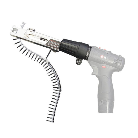 JieLi Chain Belt Screw Converter Electric Screwdriver On Gypsum Board Tool, Electric Screwdriver With 50 Chains Strap