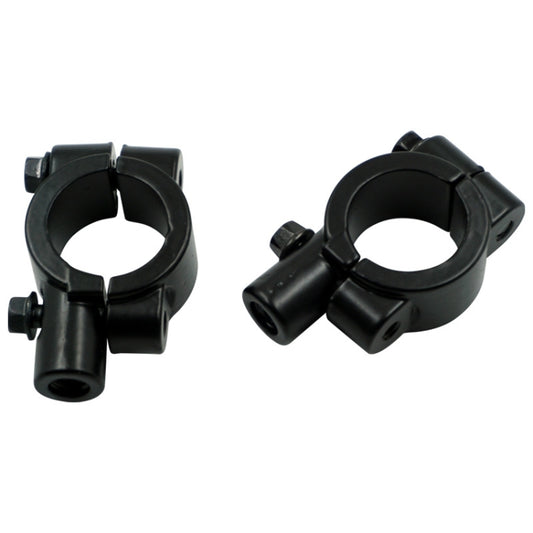 6 PCS Motorcycle Modification Accessories Handlebar Mirror Holder, M8 22mm Black, M8 22mm Silver, M10 22mm Black, M10 22mm Silver, M10 25mm Black, M10 25mm Silver, M8 25mm Black, M8 25mm Silver