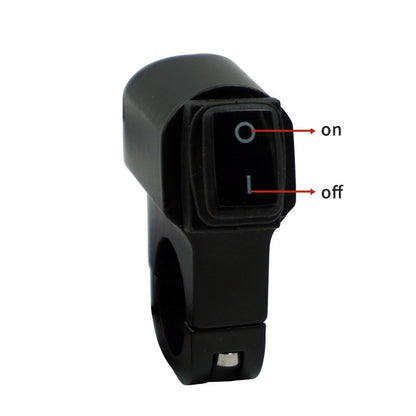 Motorcycle Aluminum Alloy Waterproof Headlight Switch Modification Breakdown Switch, Headlight Switch