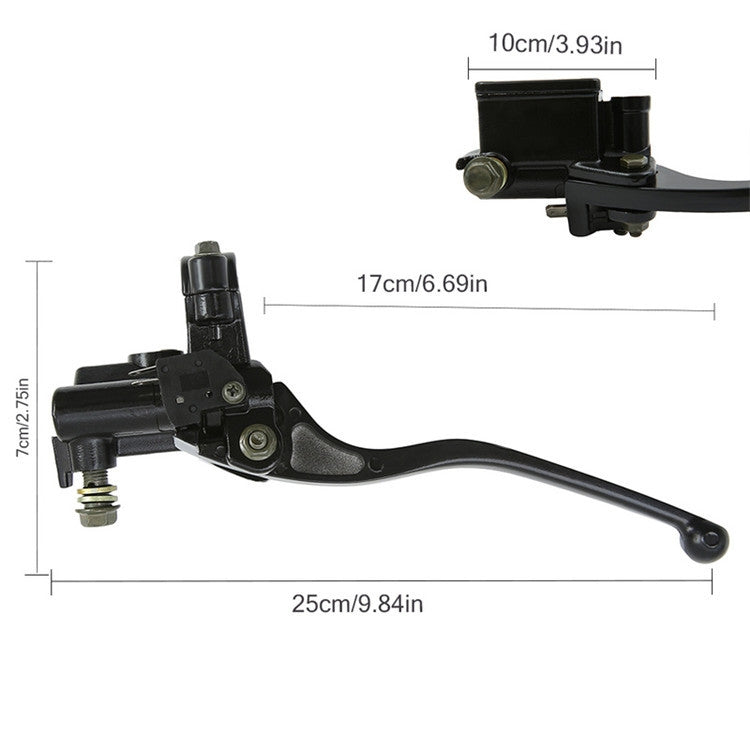 HJ125-2B Motorcycle Hydraulic Disc Brake Pump Front Brake Assembly For Hnda TRX125 / 200 / 350, For Hnda TRX125 / 200 / 350