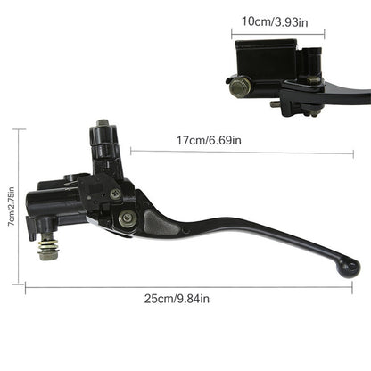 HJ125-2B Motorcycle Hydraulic Disc Brake Pump Front Brake Assembly For Hnda TRX125 / 200 / 350, For Hnda TRX125 / 200 / 350