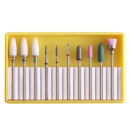 Nail Alloy Tungsten Steel Ceramic Grinding Machine Accessories Nail Grinding Heads Set Polishing Tool, BH-01, BH-02, BH-03, BH-04, BH-05, BH-06, BH-07, BH-08