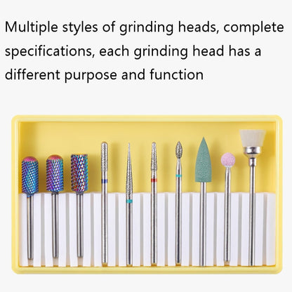 Nail Alloy Tungsten Steel Ceramic Grinding Machine Accessories Nail Grinding Heads Set Polishing Tool, BH-01, BH-02, BH-03, BH-04, BH-05, BH-06, BH-07, BH-08