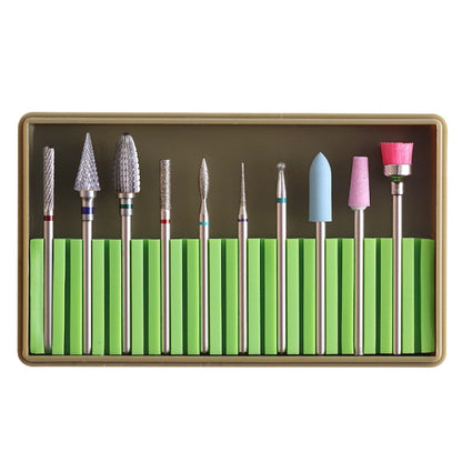 Nail Alloy Tungsten Steel Ceramic Grinding Machine Accessories Nail Grinding Heads Set Polishing Tool, BH-01, BH-02, BH-03, BH-04, BH-05, BH-06, BH-07, BH-08