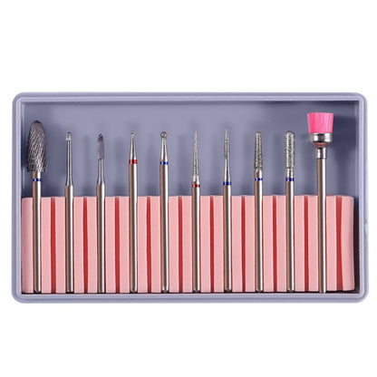 Nail Alloy Tungsten Steel Ceramic Grinding Machine Accessories Nail Grinding Heads Set Polishing Tool, BH-01, BH-02, BH-03, BH-04, BH-05, BH-06, BH-07, BH-08