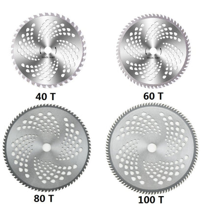 0.4CM Alloy Saw Blades For Lawn Mowers Brush Cutter Blades, 40 Tooth, 60 Tooth, 80 Tooth