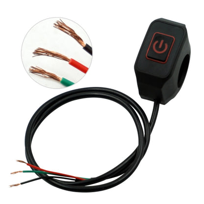 2 PCS Motorcycle Electric Car Modified Accessories Headlight Speaker Over-Car Light Spot Fire Light Multi-Function Self-Locking Switch, Red Light, Blue Light, White Light, Green Light, Yellow Light