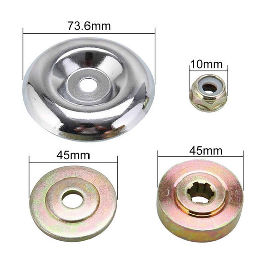 Lawn Mower Working Head Accessories Brush Cutter Pressure Plate Protection Cover Nut, Work Head 4 PCS/Set, Work Head 3 PCS/Set, Work Head 3 PCS/Set + Hexagon, Work Head 10 PCS/Set