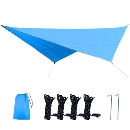 Outdoor Camping Supplies Multifunctional Camping Sunshade Waterproof And Moisture-Proof Mat Ultra-Light Sky,Size: