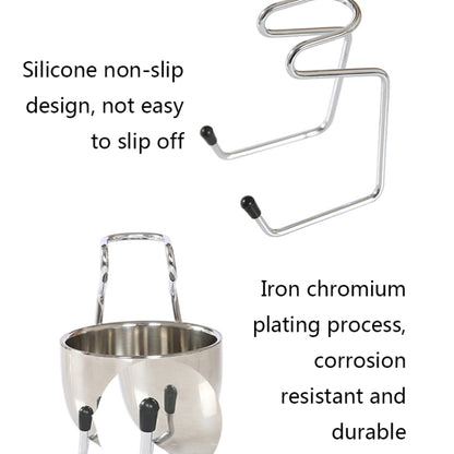 B3004 3 Pcs/Set Men Styling Tools Nylon Beard Brush Rack Foam Bowl