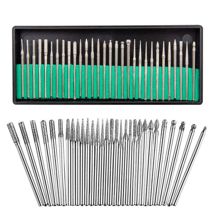 30 Sticks Diamond Nail Polish Heads Set Crystal Phototherapy And Grinding Machine Accessories Tools