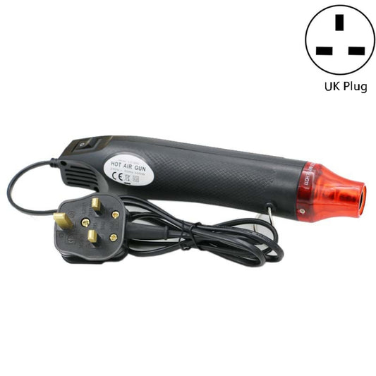 230V Soft Ceramic Hot Air Device Rubber Stamp Heat Shrinkable Film DIY Appliance, UK Plug, UK Plug( Black), UK Plug(White)