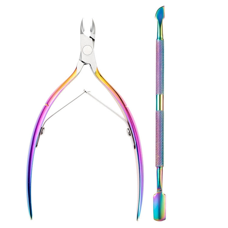 FABIYAN Stainless Steel Dead Skin Shear Steel Push Nail Art Tool Set, Specification: Set 3, Set 1, Set 2, Set 3, 3 Sets  Set 4, Set 5, Set 6, Set 7, Set 8, Set 9, Set 11, Set 12, Set 13, Set 14, Set 15, Set 16