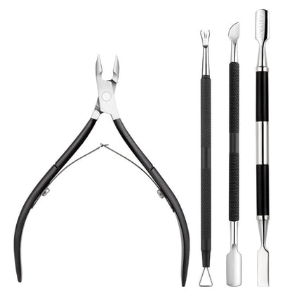 FABIYAN Stainless Steel Dead Skin Shear Steel Push Nail Art Tool Set, Specification: Set 3, Set 1, Set 2, Set 3, 3 Sets  Set 4, Set 5, Set 6, Set 7, Set 8, Set 9, Set 11, Set 12, Set 13, Set 14, Set 15, Set 16