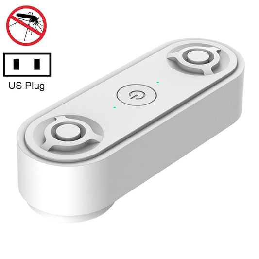 JL-215 Ultrasonic Mosquito Killer High-Power Double-Horn High-Frequency Mouse Repeller, US Plug