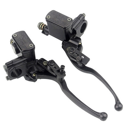 ATV Four-Wheeled Car UTV Kart Front And Rear Brakes Pump Disc Brake Handle Oil Pump Hand Brake With Assist Brake, Left, Right