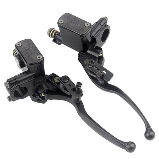 ATV Four-Wheeled Car UTV Kart Front And Rear Brakes Pump Disc Brake Handle Oil Pump Hand Brake With Assist Brake, Left, Right