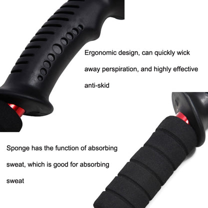 JUNGLELEOPARD 3-Section Straight Handle Aluminum Trekking Pole Multifunctional Walking Hand Crutches