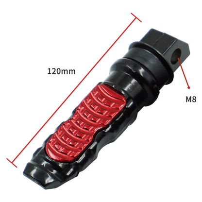Motorcycle Off-Road Car Accessories Modified Aluminum Alloy Non-Slip Foot Pedal, Black, Orange, Purple, Red
