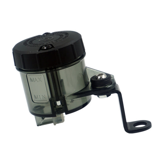 Motorcycle Modified Fittings Front Brake Oil Liquid Oil Cup Direct Pump Large Capacity Universal Oil Pot, (Black), (Transparent)