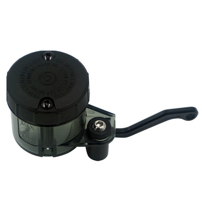 Motorcycle Modified Fittings Front Brake Oil Liquid Oil Cup Direct Pump Large Capacity Universal Oil Pot, (Black), (Transparent)