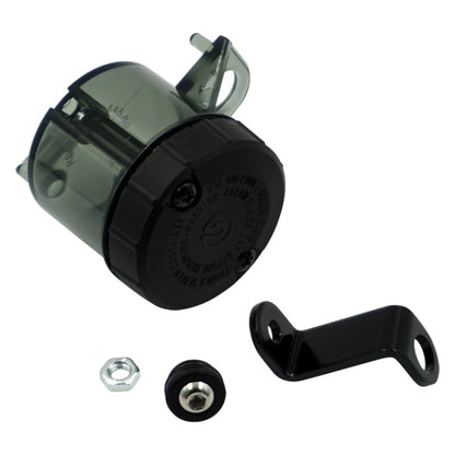 Motorcycle Modified Fittings Front Brake Oil Liquid Oil Cup Direct Pump Large Capacity Universal Oil Pot, (Black), (Transparent)