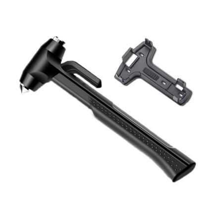 Car Safety Life-Saving Hammer Car Emergency Multifunctional Window Breaker, Upgraded Black, Upgraded Red, Ordinary Red, Deluxed Black With Fixed Rack, Deluxed Red With Fixed Rack, Deluxed Silver 3 in 1