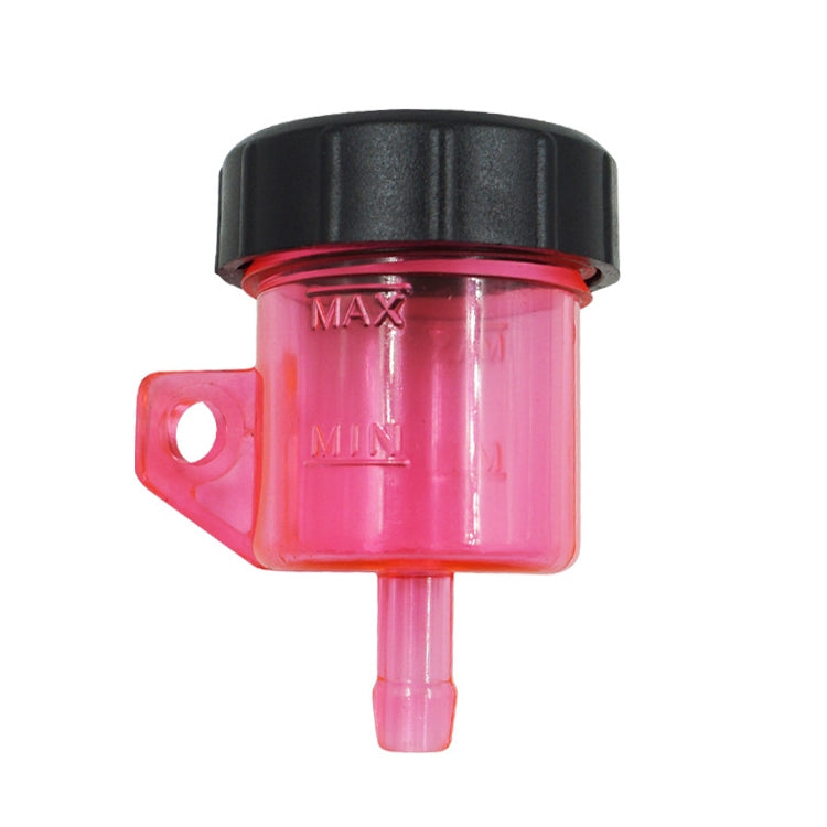 2 PCS Motorcycle Modification Accessories Off-Road Vehicle Large Displacement Straight Pump Transparent Oil Cup Brake Pump Modified Oil Pot, Straight Brown, Straight Red, Straight Blue, Straight Transparent, Straight Black, Oblique Black