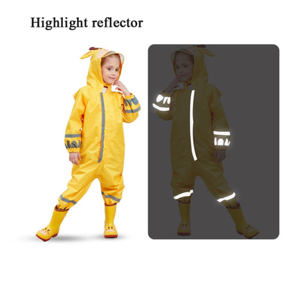 Children One-Piece Raincoat Boys And Girls Lightweight Hooded Poncho, S, L, M