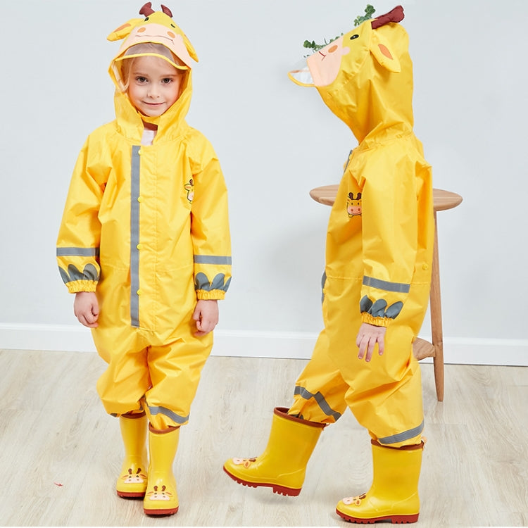 Children One-Piece Raincoat Boys And Girls Lightweight Hooded Poncho, S, L, M