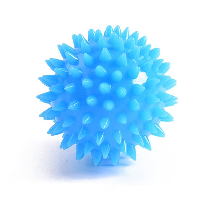 TPR Grip Ball Rehabilitation Hemiplegia Stroke Massage Finger Ball, Specification: Four Fingers, Four Fingers, Two Finger, 6cm (Yellow), 6.5cm 20 Pounds (Light Blue), 6cm With Rope (Light Blue), 5.5cm With Rope (Gray)