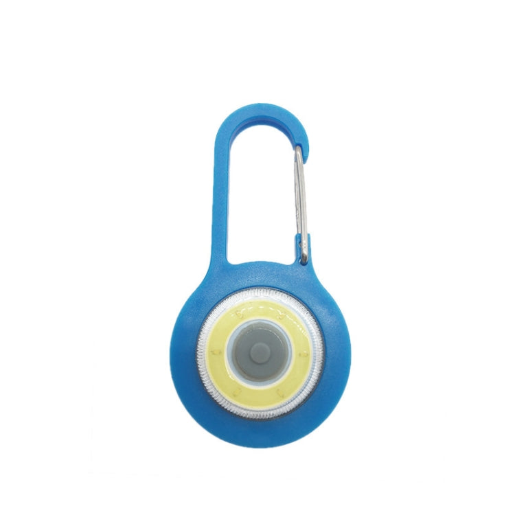 3 PCS Mini Carabiner COB Flashlight Outdoor Portable Keychain Night Fishing Light Random Colour Delivery, Red, Blue, Black, Gray