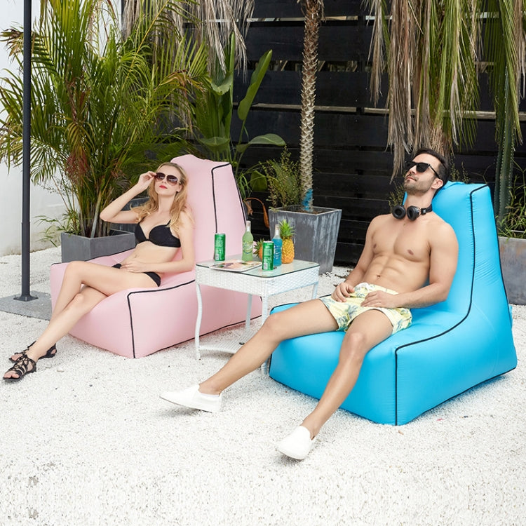 BB1082 Inflatable Sofa Inflatable Bed Outdoor Folding Portable Air Sofa Size: