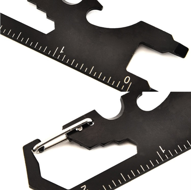 7 in 1 Outdoor Multi-Function Keychain Tool Card