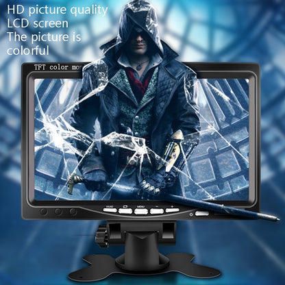YB-CC-1 12/24V Car 7 Inch Display HD Night Vision Camera Monitoring System Truck Reverse Image, Camera+800x480 Display, Camera+1024x600 Display