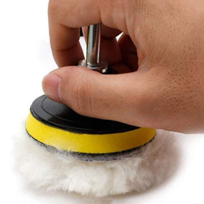 11 In 1 3-7 Inch Car Polishing and Waxing Sponge Plate Sponge Pad Set, 3 Inch, 4 Inch, 5 Inch, 6 Inch, 7 Inch