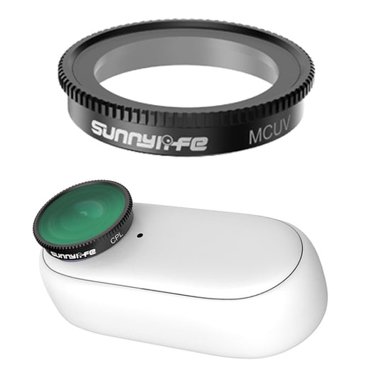 فلتر كاميرا Sunnylife Sports لكاميرات Insta360 GO 2، وInsta360 GO 2MCUV، وInsta360 GO 2ND8، وInsta360 GO 2ND16، وInsta360 GO 2ND32، وInsta360 GO 2CPL، وInsta360 GO 23 في 1 CPL+ND8+ND16، وInsta360 GO 24 في 1 ND4+ND8+ND16+ND32