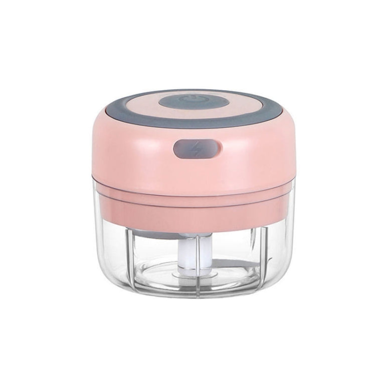ZM-14 Household Mini Wireless Electric Garlic Masher, White 100ml, Green 100ml, Pink 100ml, High Cup White 250ml, High Cup Green 250ml, High Cup Pink 250ml, White Glass 300ml, Green Glass 300ml, Pink Glass 300ml, White High Cup 250ml + Small Cup 100ml�...